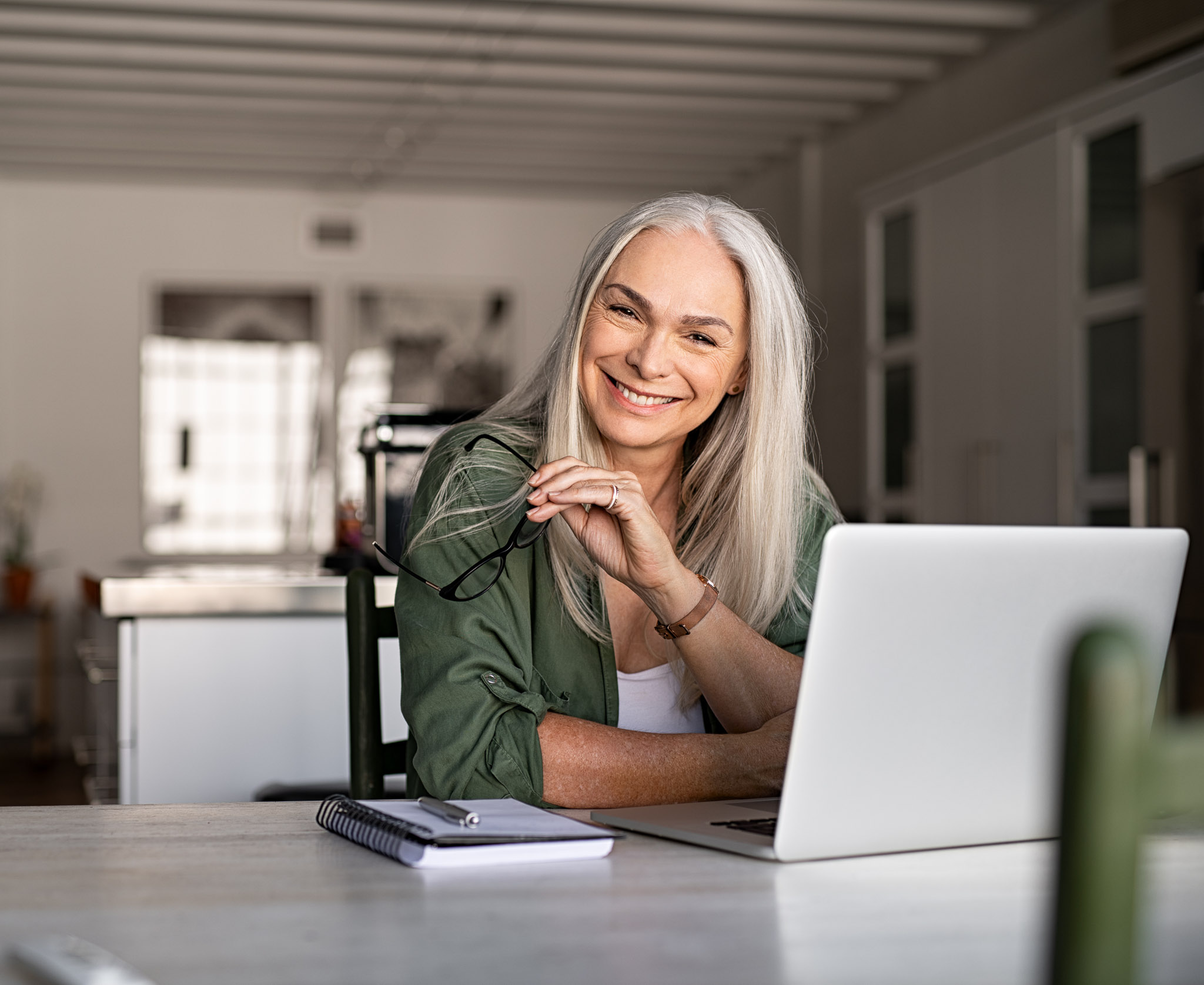 Woman at work