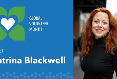 Graphics for Katrina Blackwell - Global Volunteer month 