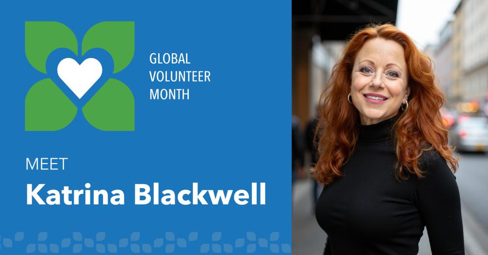 Graphics for Katrina Blackwell - Global Volunteer month 