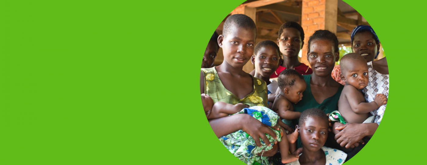 Africa women and children